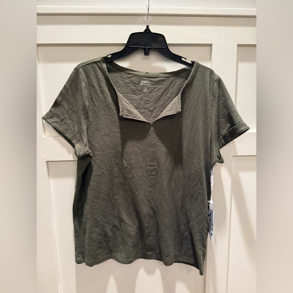 Women's Olive Green Top